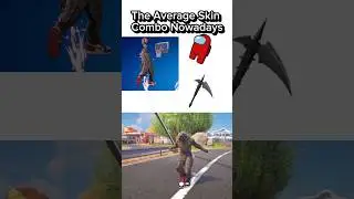 The Average Combo in 2018 VS Nowadays #fortnite #funny #shorts #godzilla