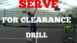STOP Hitting Your Serve In The NET - Try This Drill!!!