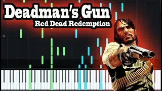 Deadman's Gun Piano Tutorial - Red Dead Redemption [+ sheet music, mp3, MIDI]