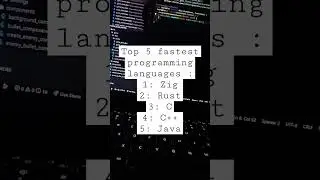 😎🤯Top 5 fastest programming languages, it will supprised you🤯🤖😎