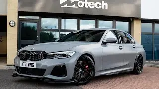 BMW G20 M340i и Porsche Hybrid посещают зону детейлинга Motech