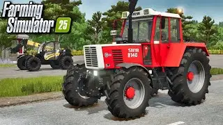 New Mods - Steyr 8140, Arkansas Map, & Swathing Plus Update! (18 Mods) | Farming Simulator 25