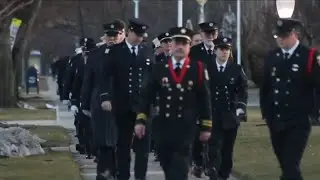 Buffalo Fire honor guard prepares for dignified Jason Arno procession