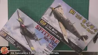 AK Interactive 1/48 Spitfire & Bf109 Review