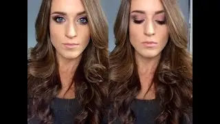 Violet Sultry Eye Look