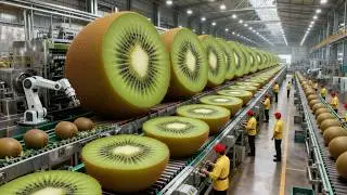 Inside a Modern Kiwi Processing Plant: From Orchard Harvest to Kiwi Panna Cotta