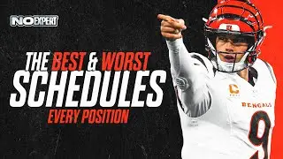 Best and Worst Schedules for Every Position | Fantasy Football 2025