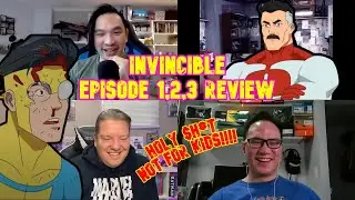 Invincible Episode 1, 2, 3 (Amazon Prime) Animated Series Review, Reaction and Recap