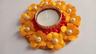 decorative tea light candle holder #shorts#viralshorts#diwali decoration ideas