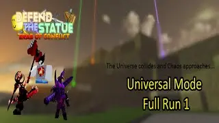 Universal Mode Full Run 1 | Defend the Statue: Eras of Conflict