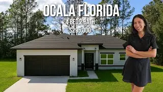 Tour This Newly Built Home In Central Florida Under $300K | Private Backyard With No HOA