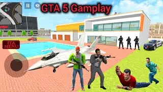 Gta5 Sa Aya new fighter Jet | Army Base se Fighter Jet Chori ✈️🚨
