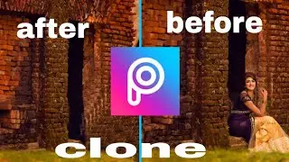 how to make clone |picsart|tutorial |make a new baground of your photo