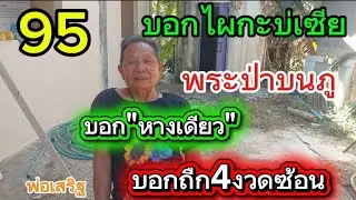 พระบนภูบอกมาหางเดียว. หลังแม่น4งวดติด. หลัง95 บอกไผกะบ่เซีย 2/1/69
