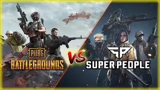 PUBG Vs Super People Graphics, Game Play Comparison!