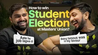 How to WIN Student Elections | Masters' Union Presidents answer