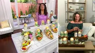 Surf's Up Set of 2 Summer Day's 16oz Mason Jar Candles on QVC