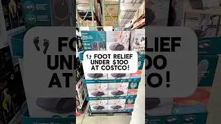 НОВИНКА от Costco! Массажер для ног шиацу + Air Foot Massager с подогревом от Homedics! #costcofinds