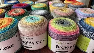 Material para tejer bolsos, cojines, alfombras y accesorios - Braidy Cake