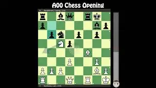 A00 Irregular Openings || Karlsson, Lars - Sandstrom, Ludvig @chessbuddies 🔴 #ChessOpenings