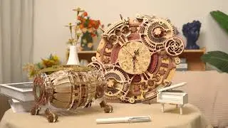 Rokr Time Art Series 3D Wooden Puzzle LC601+LC801