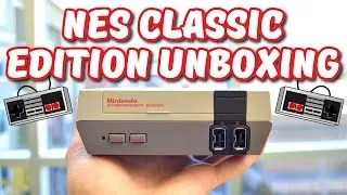 NES CLASSIC EDITION UNBOXING & GAMEPLAY (Mini NES)