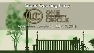 One University Circle Apartments Grand Opening