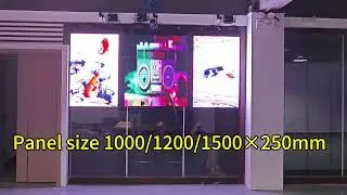 led holographic screen, can hanging can stick on the glass!!🤓🤓😉😎😎