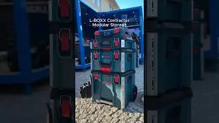 Do you see yourself using Bosch upcoming L-BOXX Contractor Storage? #ukplanettools #boschtools