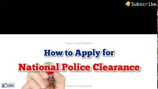How To Apply for Police Clearance: Step by Step Guide