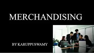 Apparel Merchandising Introduction