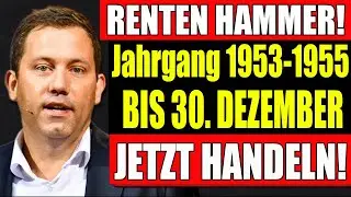 Rentenjahrg&auml;nge 1953&ndash;1955 betroffen: Ab dem 30. Dezember droht der Wegfall einer zentralen Zahlung