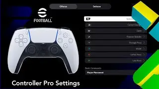 eFootball 2025 Best Controller Settings - For Pro Players