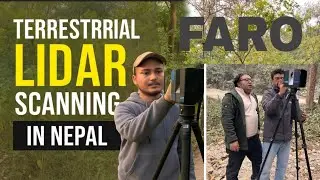 Terrestrial Lidar Scanning in Nepal ll Enhancing Biomass Estimation with Advanced Technology FARO