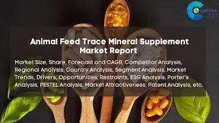 Animal Feed Trace Mineral Supplement Market Report 2024