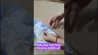 Baby Boy Suit from FirstCry @50% off #sale #firstcry #toffyhouse #babyclothes #onlineshopping
