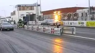 SEGERLIND CORVETTE C4 vs ANDREAS LARKE IMPALA SS NOS.wmv
