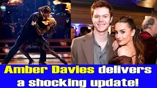 Amber Davies made a shocking statement to her boyfriend after leaving Strictly!