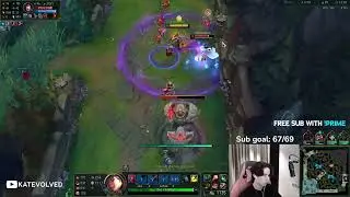 Challenger KR - Katarina vs Ahri - KatEvolved Live VOD [4/24/2022]