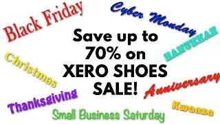 Xero Shoes Black Friday Cyber Monday Holiday Sale