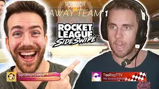 Jon Sandman Playing Rocket League SideSwipe with TeaRizz?