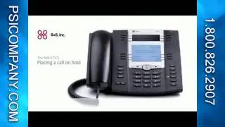 8x8 6755i placing and answering a call on hold