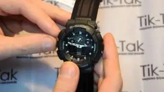 Видео обзор часов CASIO G-SHOCK GA-100MC-1AER