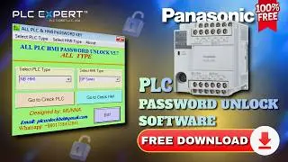 Panasonic PLC Password Unlock Software Free Download Link 2026 | Fast & Safe | Without Risk