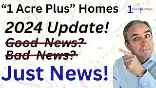 Austin TX Housing Market Update - 1 Acre Plus Homes