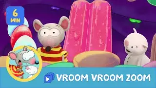Toopy and Binoo | The Red Sock | Vroom Vroom Zoom