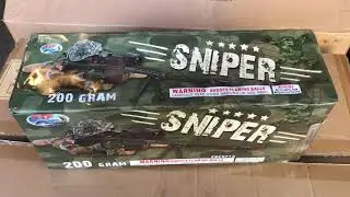 Sniper 18 Shot Firework