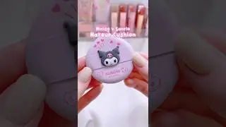 Super cute Miniso x Sanrio makeup cushion! #miniso #kuromi #makeupsponge #makeuppuff