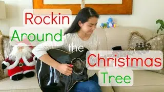 Rockin' Around the Christmas Tree by Brenda Lee | Fingerstyle Guitar Cover by Lanvy