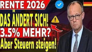 Rente in Deutschland 2026 🔔 Diese neuen Regeln betreffen wirklich jeden Rentner